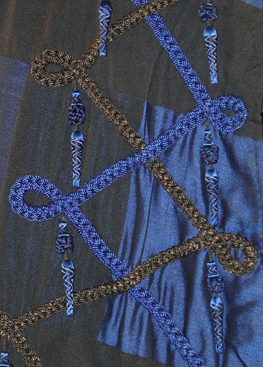 Dress, silk, American
