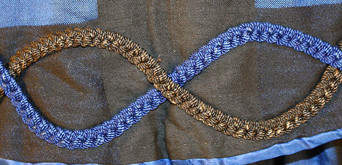 Dress, silk, American