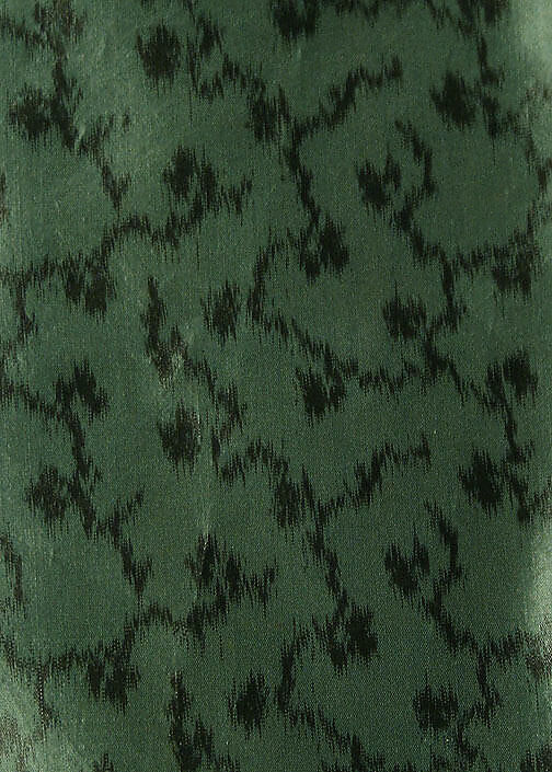 Dress, silk, British