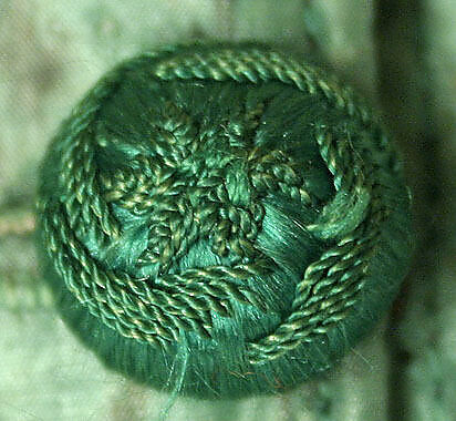 Dress, silk, British