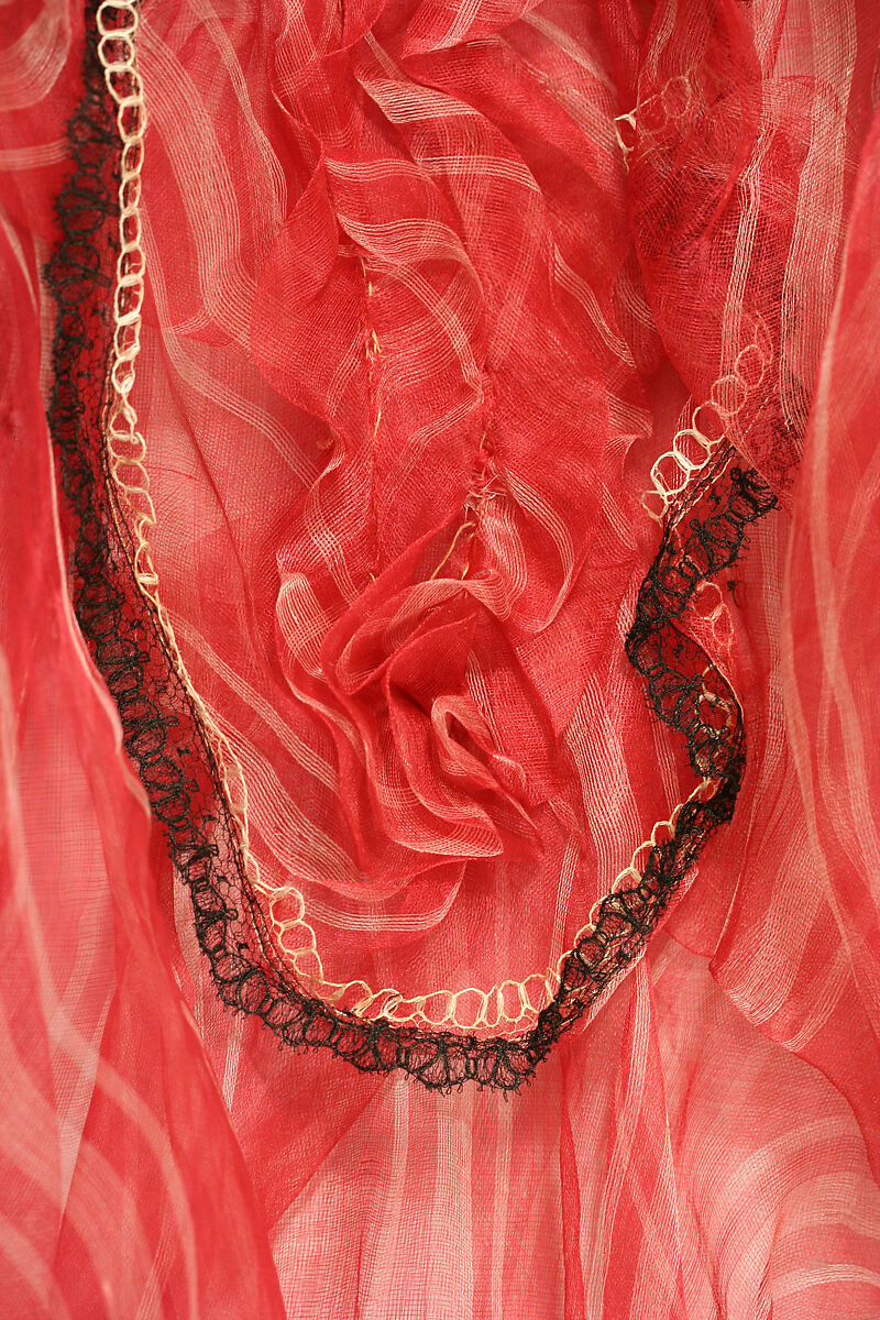 Ball gown, silk, cotton, European