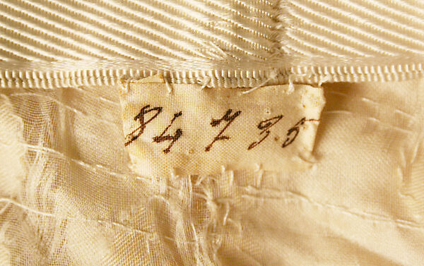 Wedding dress, House of Worth (French, 1858–1956), silk, French