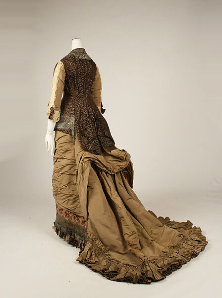 Dress, Jacques Doucet (French, Paris 1853–1929 Paris), silk, cotton, French