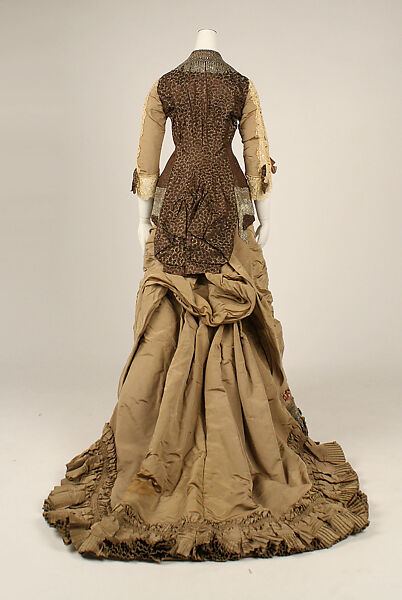 Dress, Jacques Doucet (French, Paris 1853–1929 Paris), silk, cotton, French