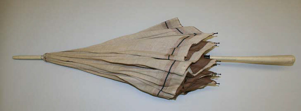 Ensemble, wool, cotton, silk, wood, British