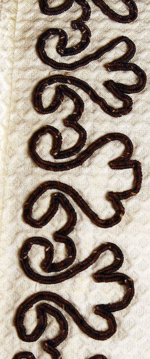 Dress, cotton, wool, British