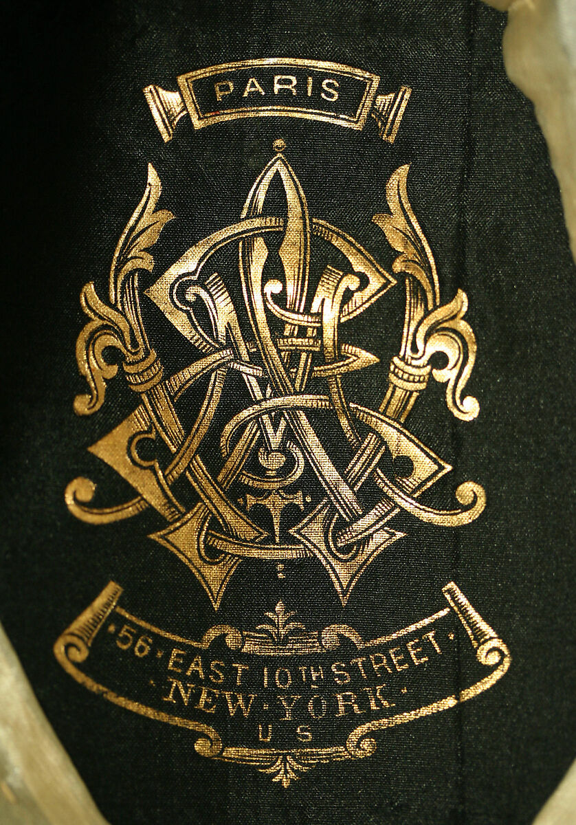 Ensemble, (a–c) Josephine H. Egan, (a,b,c) silk
(d) feathers, American