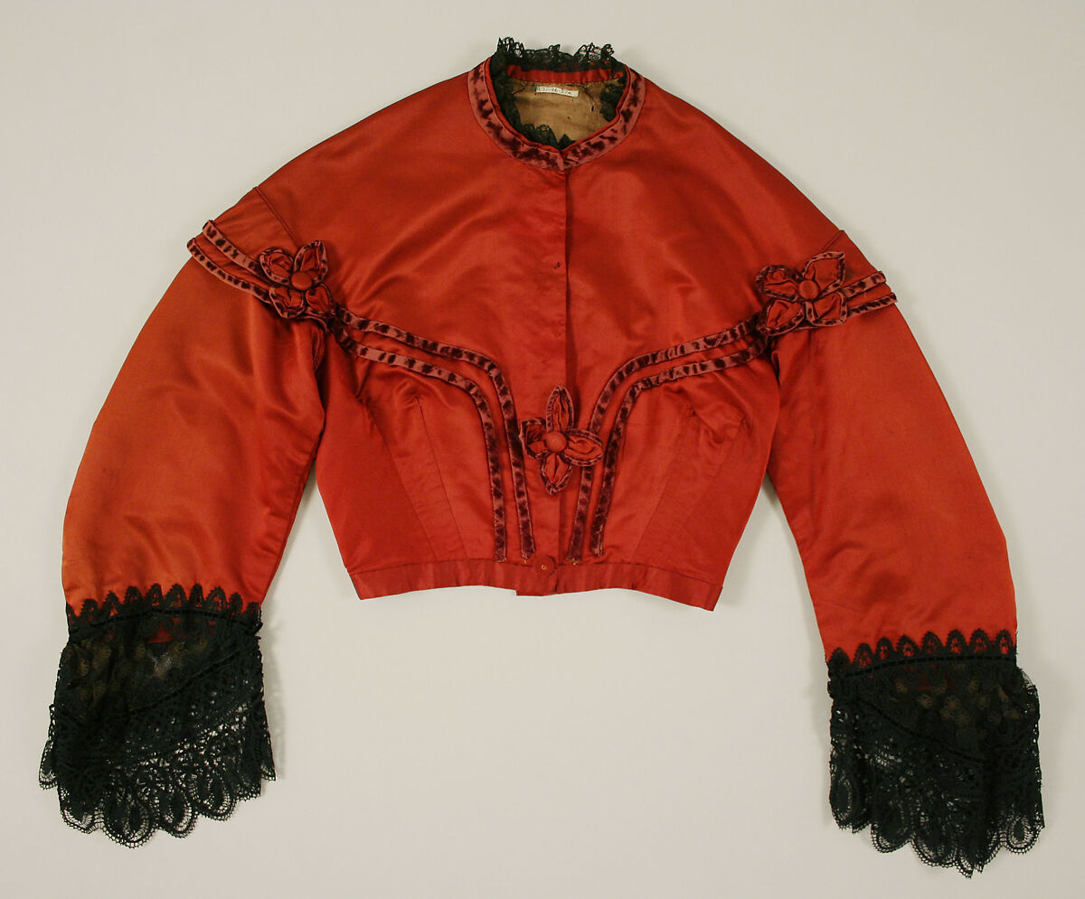 Dress, silk, British