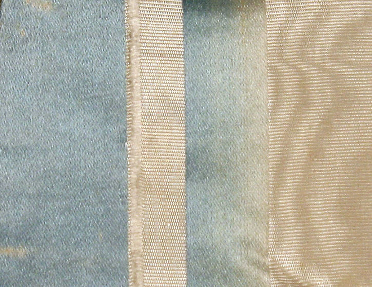 Evening dress, silk, American or European