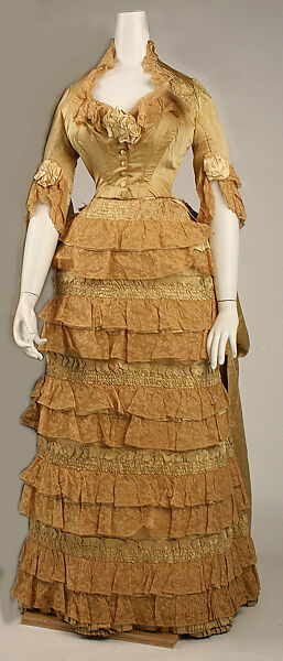 Dress, Jacques Doucet (French, Paris 1853–1929 Paris), silk, French 