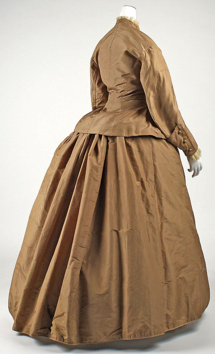 Dress, silk, European