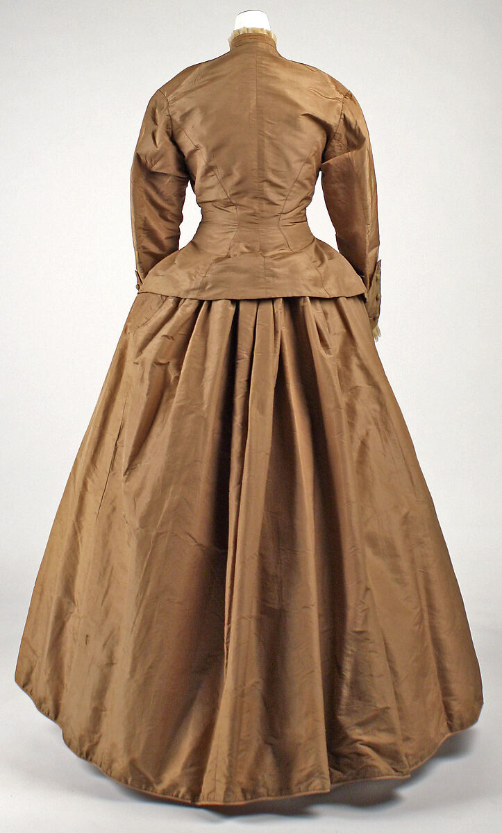 Dress, silk, European