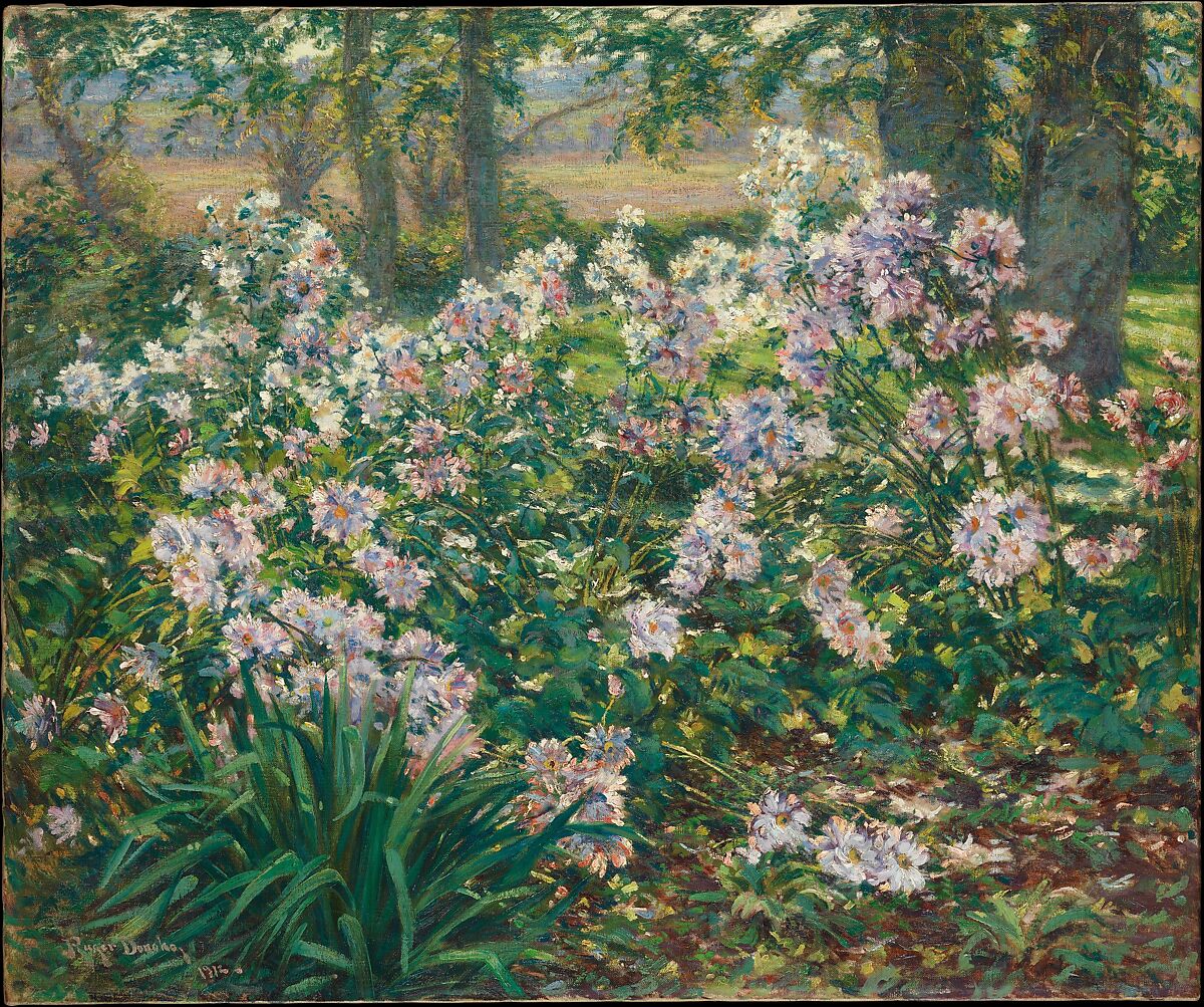 Windflowers, Ruger Donoho (American, Church Hill, Mississippi 1858–1916 New York), Oil on canvas, American 