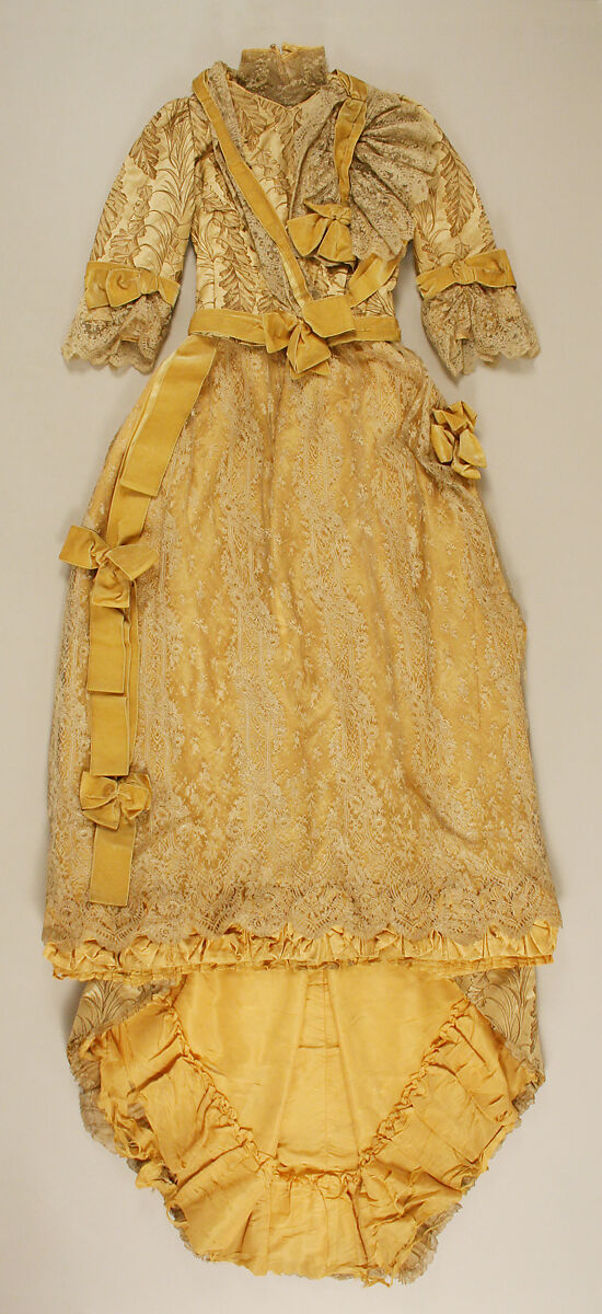 Dinner dress, [no medium available], American 