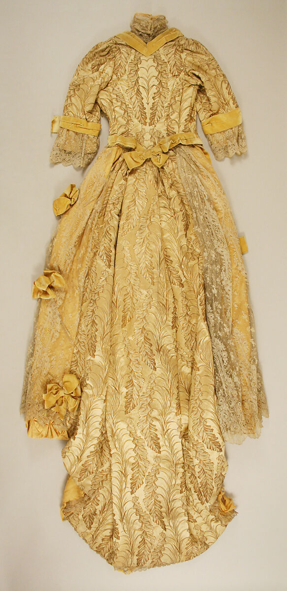 Dinner dress, [no medium available], American