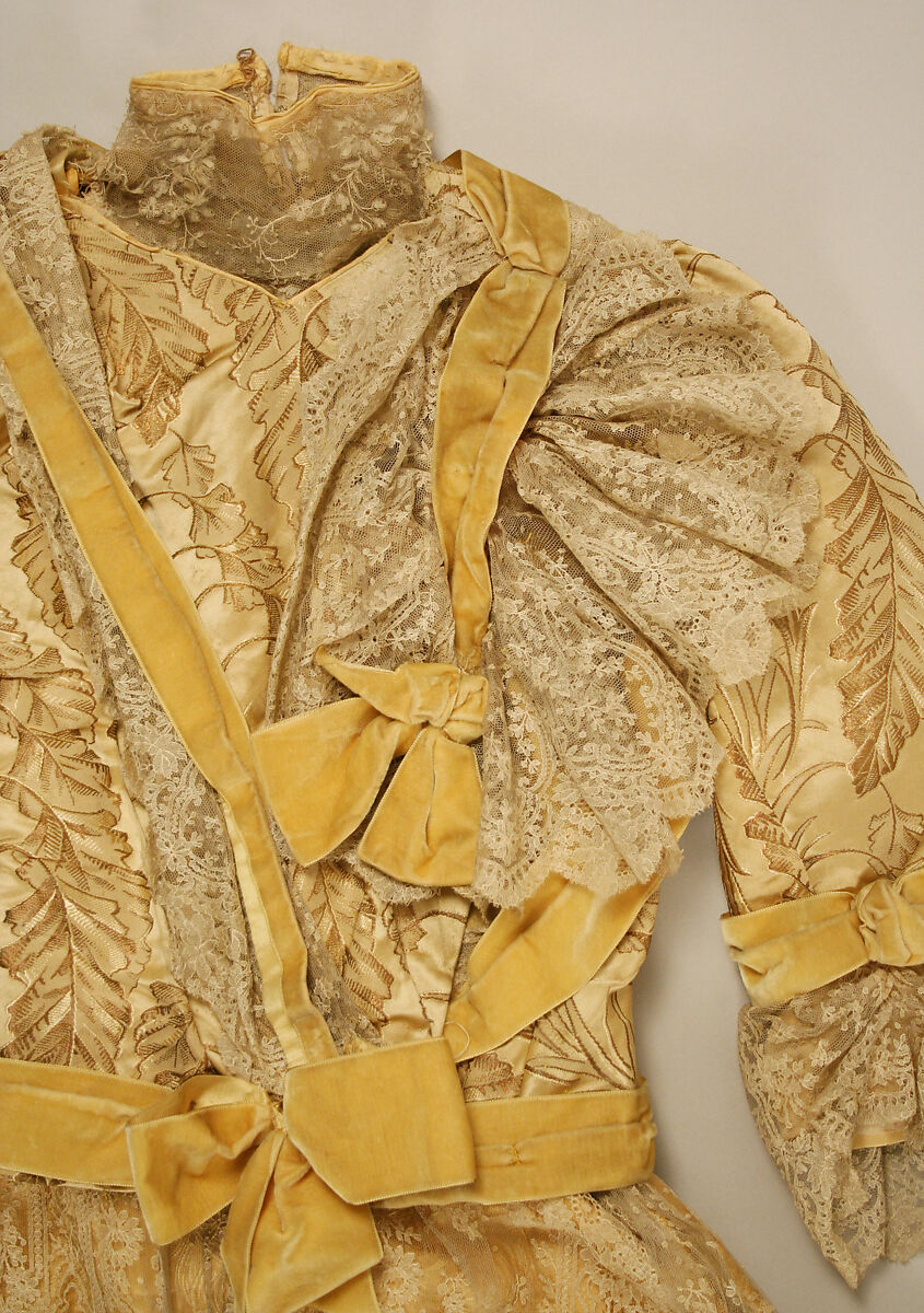 Dinner dress, [no medium available], American