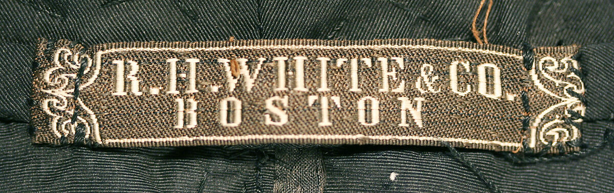 Cape, R. H. White &amp; Co. (American, Boston, Massachusetts), silk, American