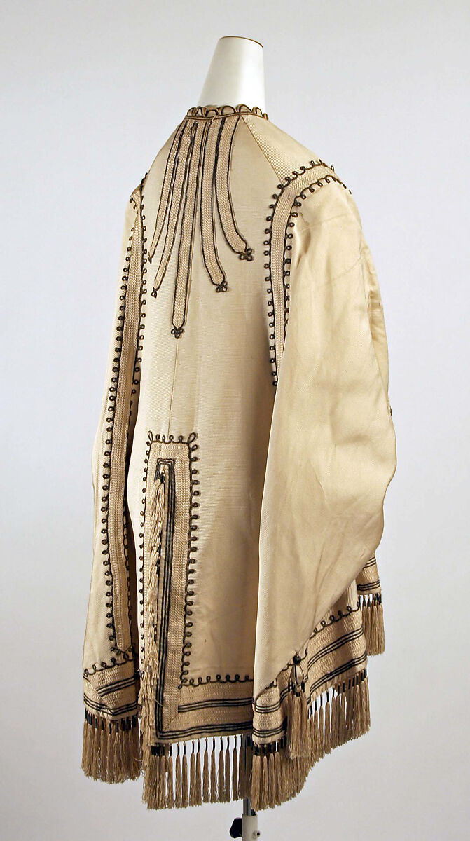 Jacket, silk, metal, American or European