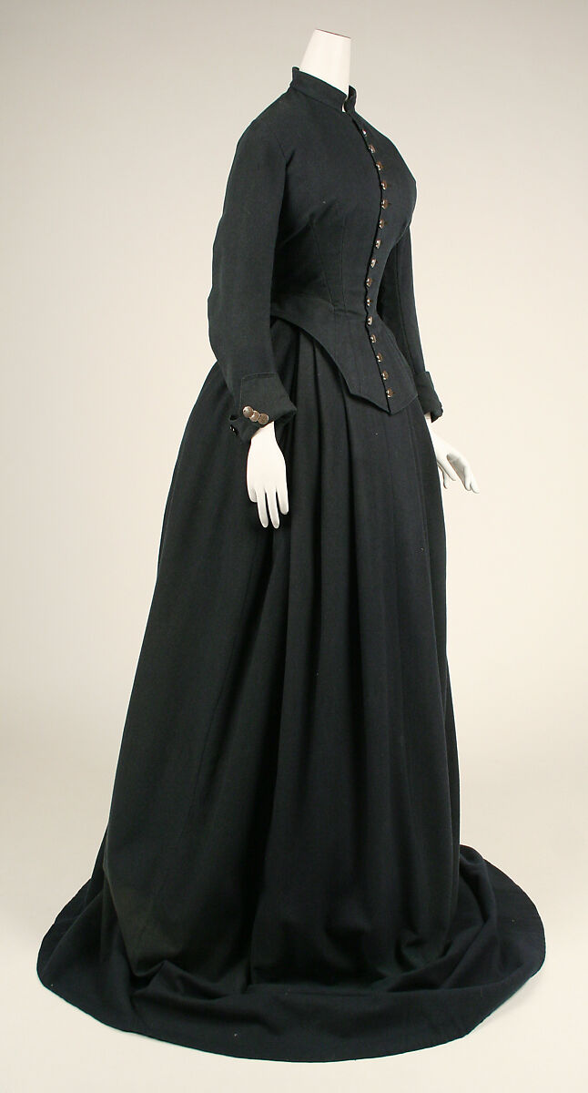 Riding habit, [no medium available], American