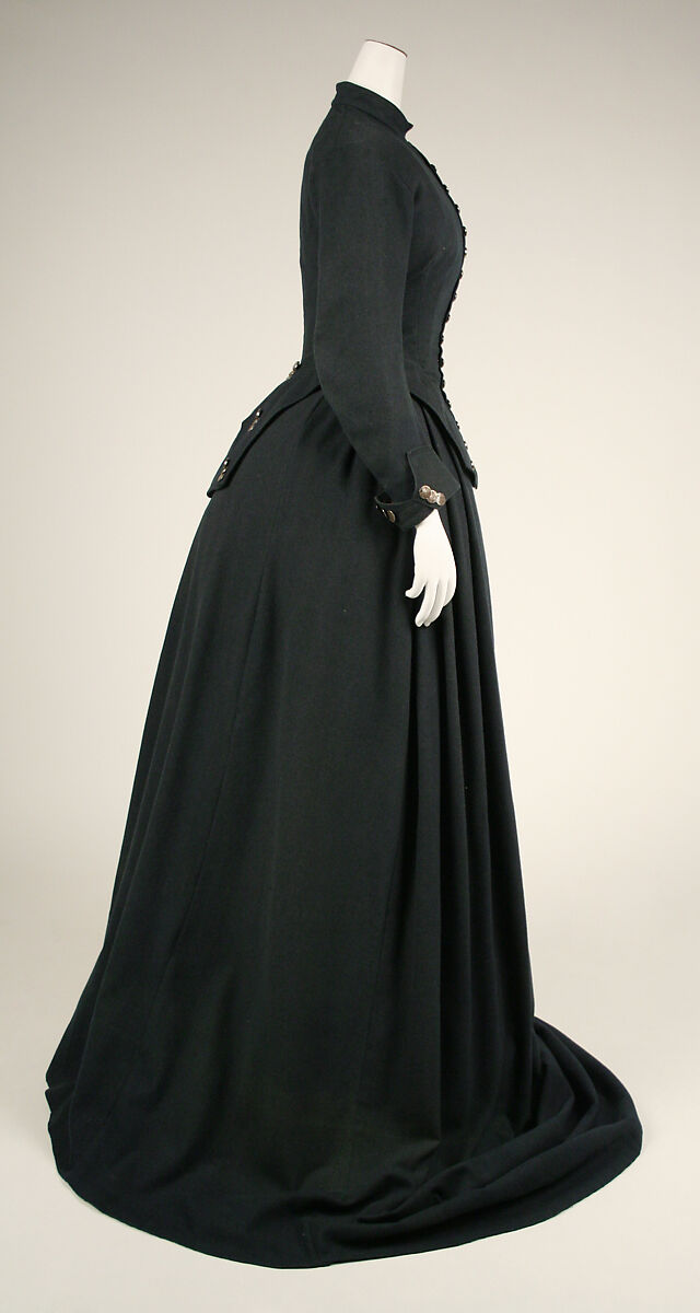 Riding habit, [no medium available], American