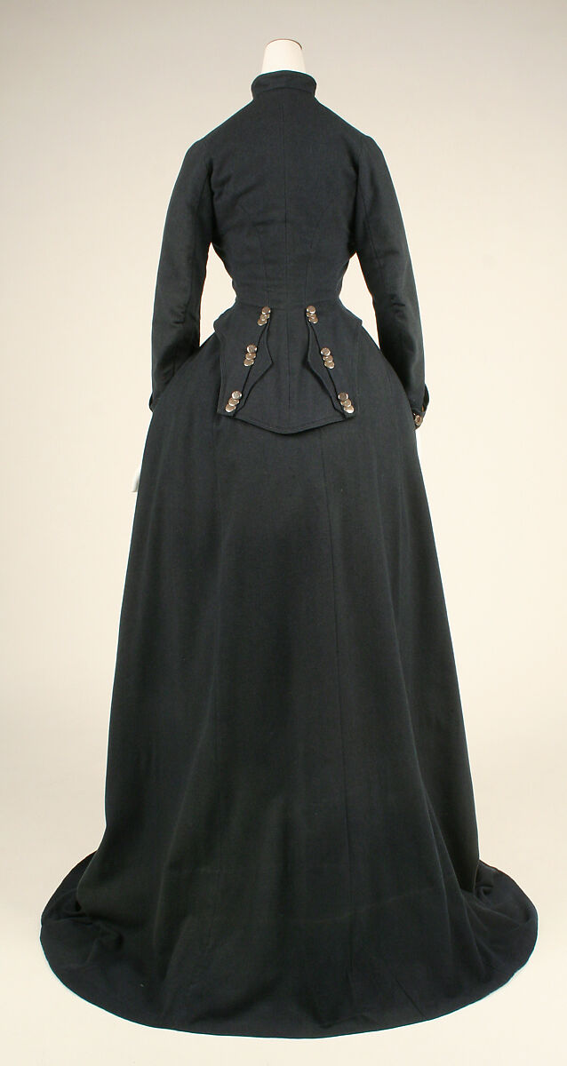 Riding habit, [no medium available], American