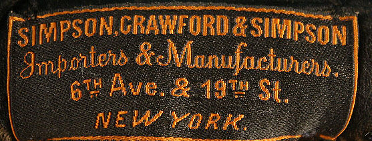 Capelet, silk, jet, American