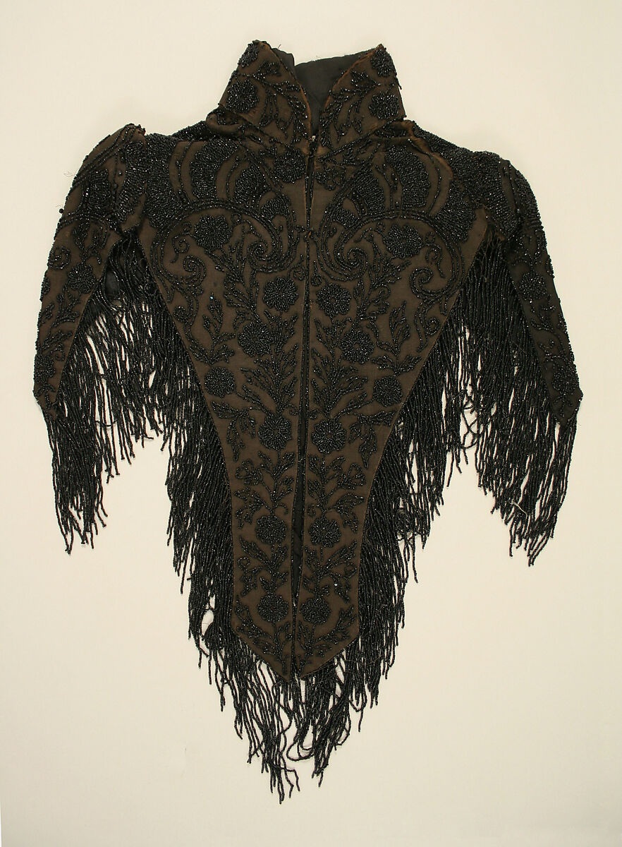 Cape, silk, American or European 