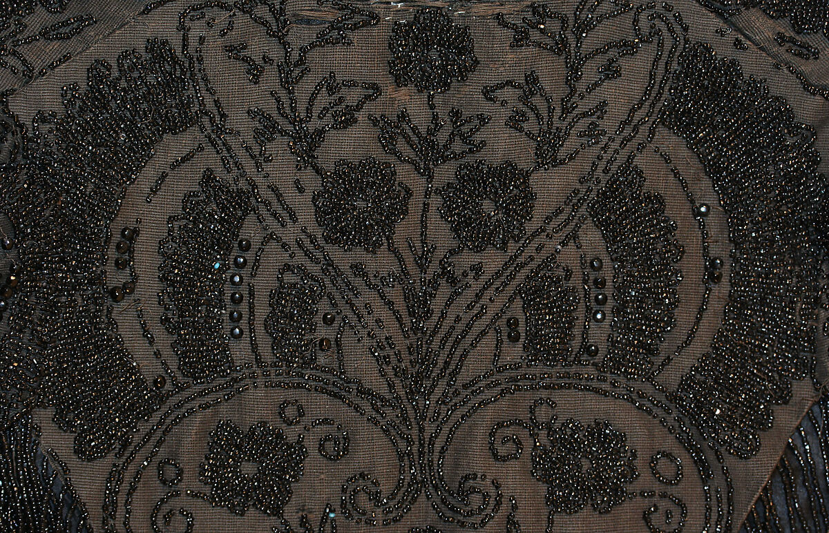 Cape, silk, American or European