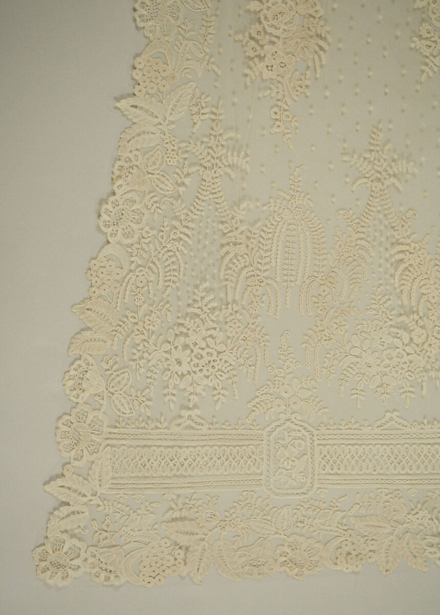 Wedding dress, [no medium available], French