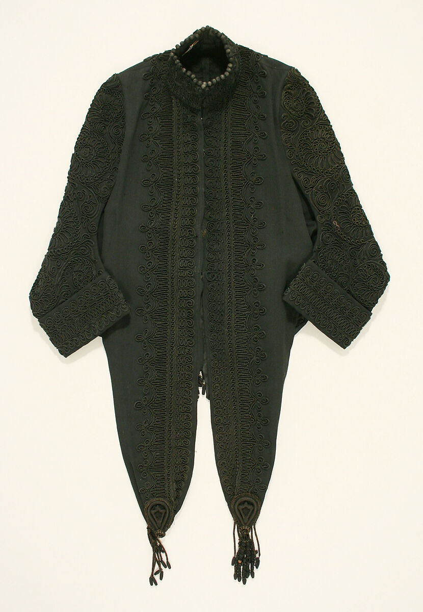 Jacket, silk, American or European 