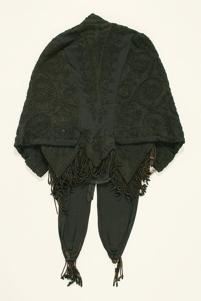 Jacket, silk, American or European
