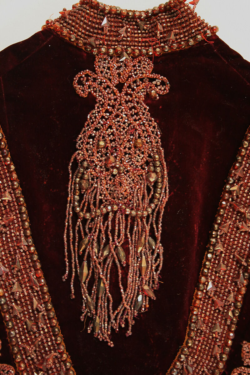 Cape, silk, American or European