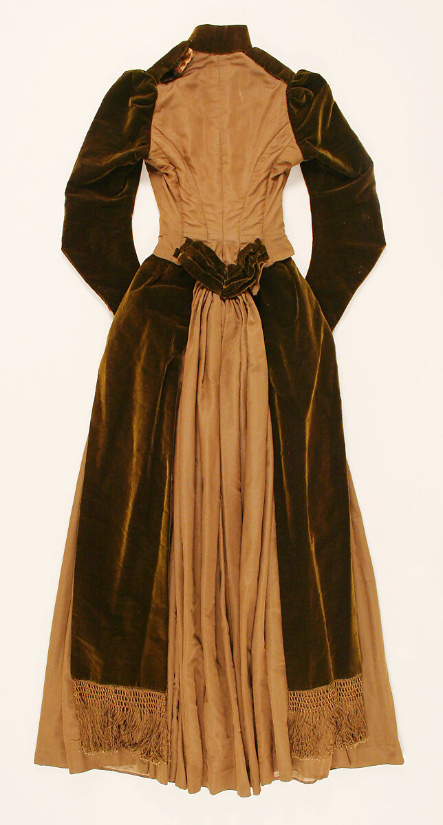 Afternoon dress, [no medium available], American