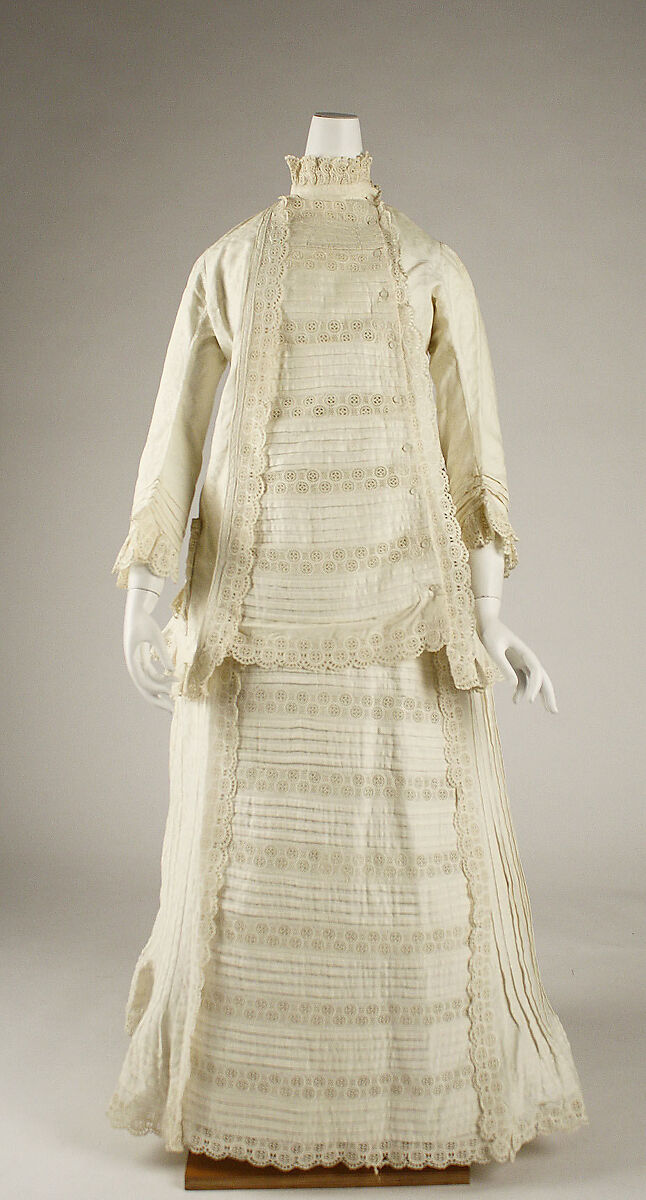 Morning dress, cotton, Hungarian 