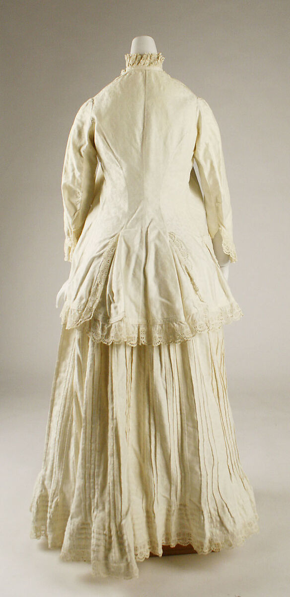 Morning dress, cotton, Hungarian