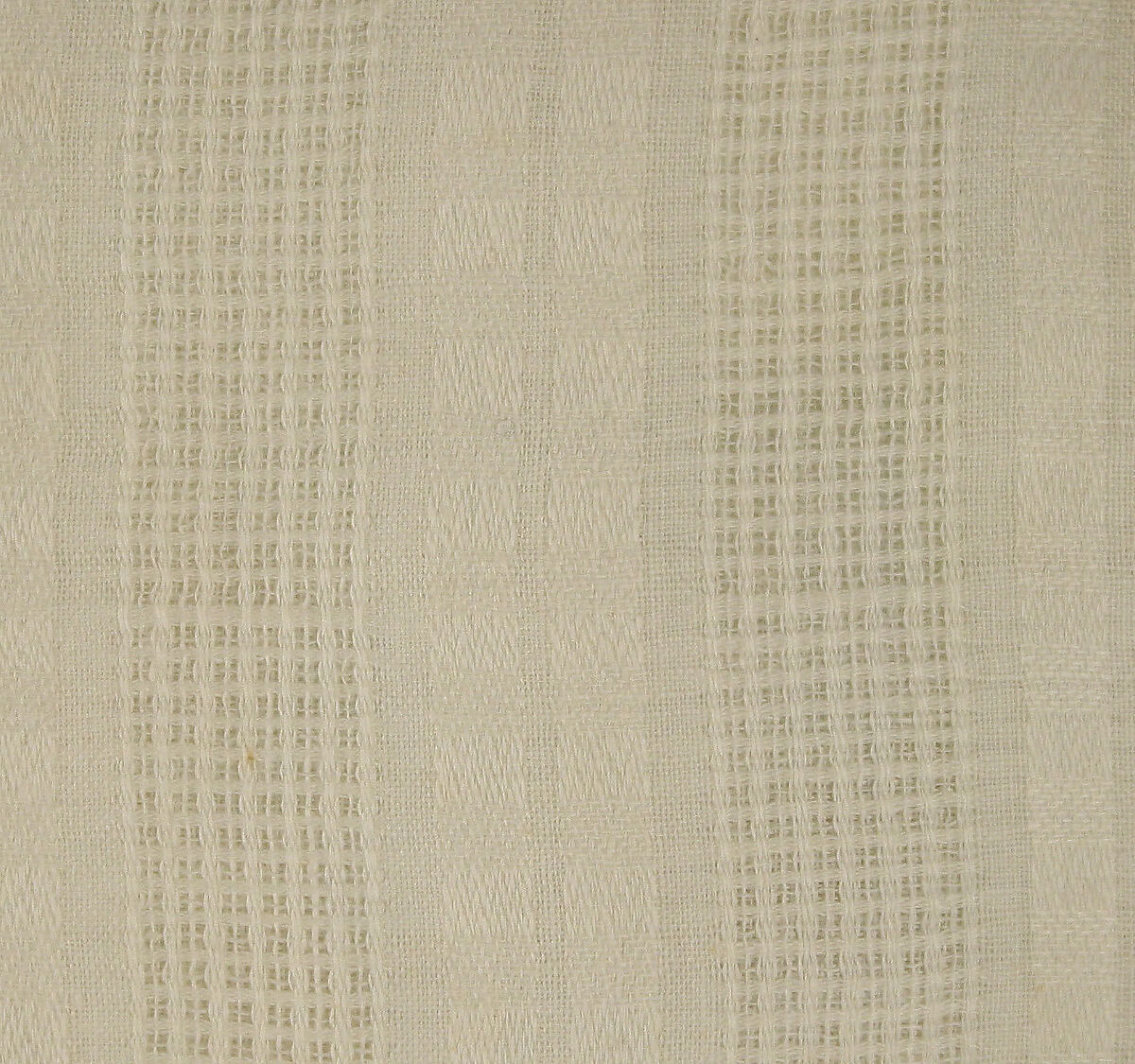 Morning dress, cotton, probably American