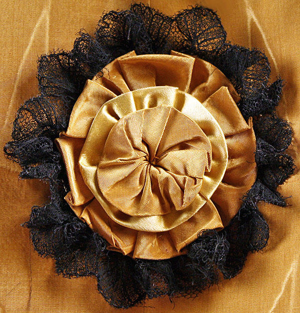 Dress, silk, American