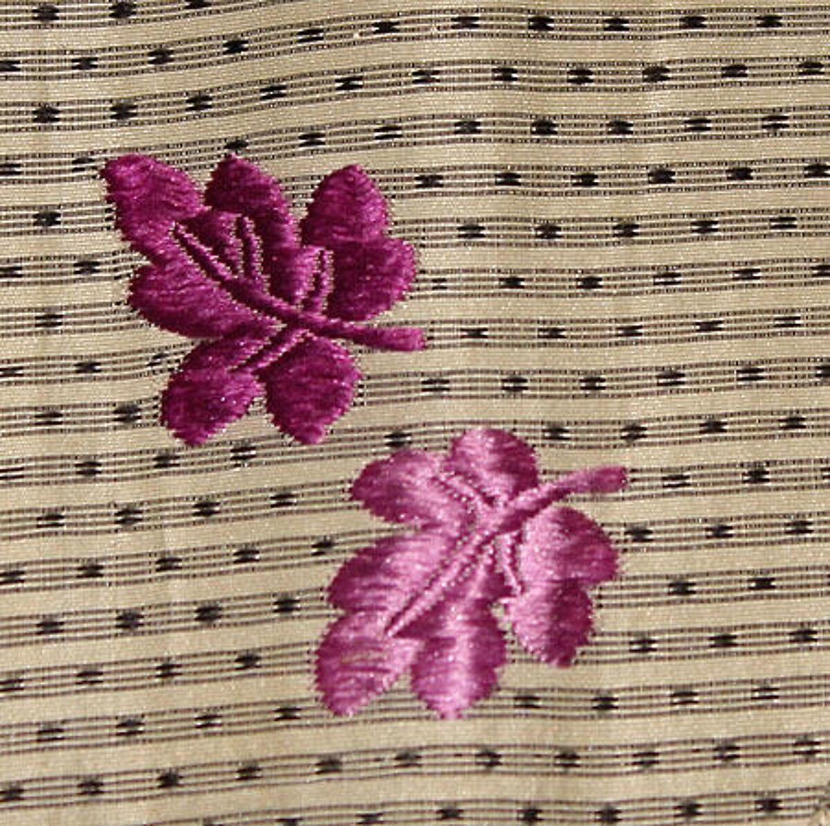 Dress, silk, American