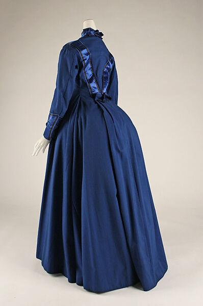 Dressing gown, wool, American