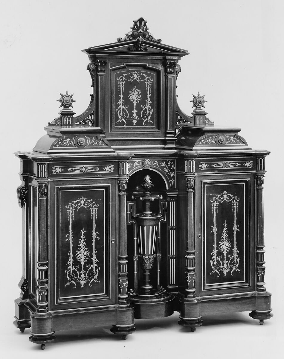 Cabinet, Rosewood, American