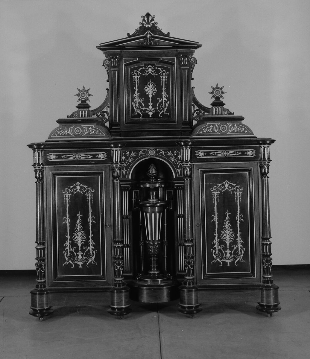 Cabinet, Rosewood, American