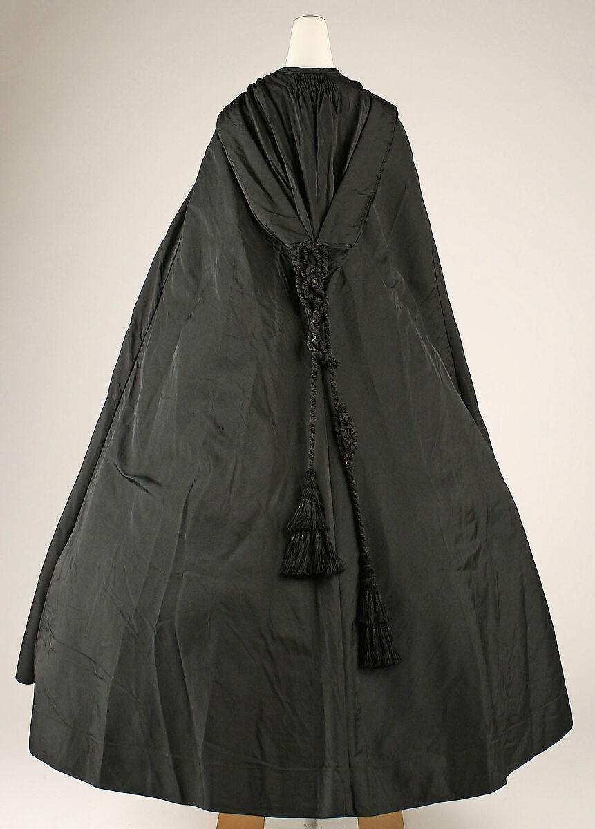 Cape, silk, American