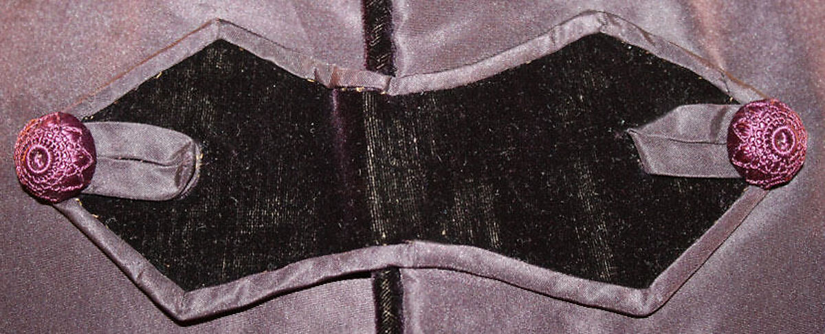 Walking dress, silk, cotton, American