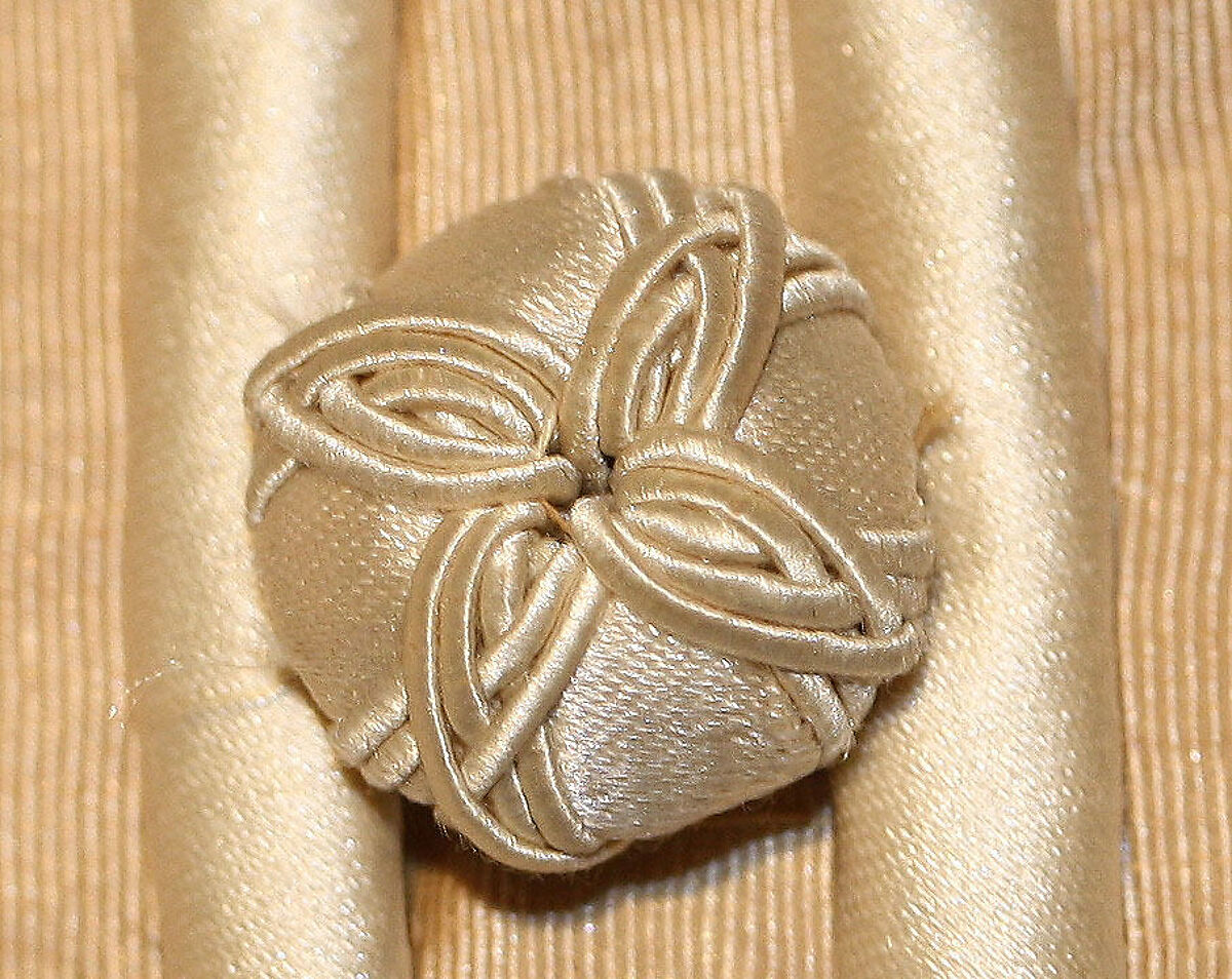 Wedding dress, silk, American