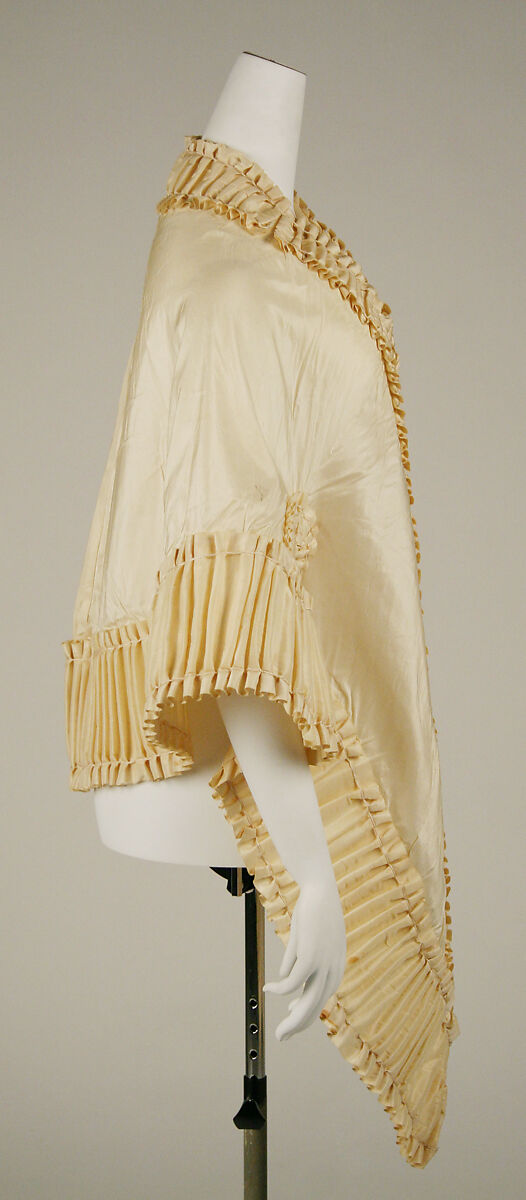Pelerine, silk, American