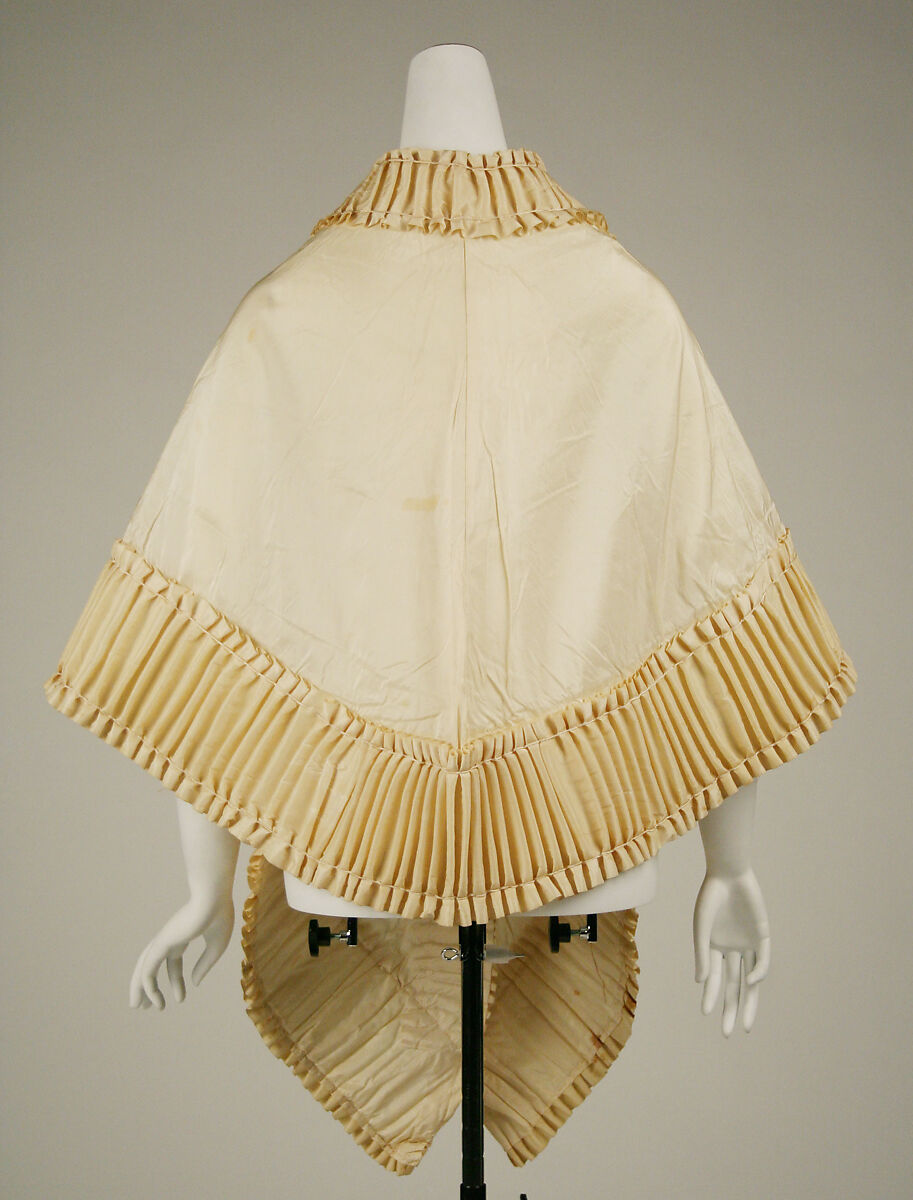 Pelerine, silk, American