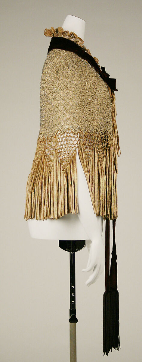 Cape, silk, French
