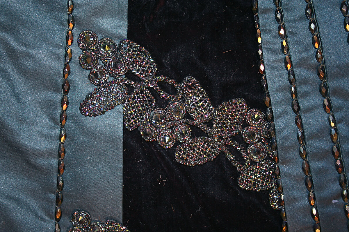 Dress, silk, American