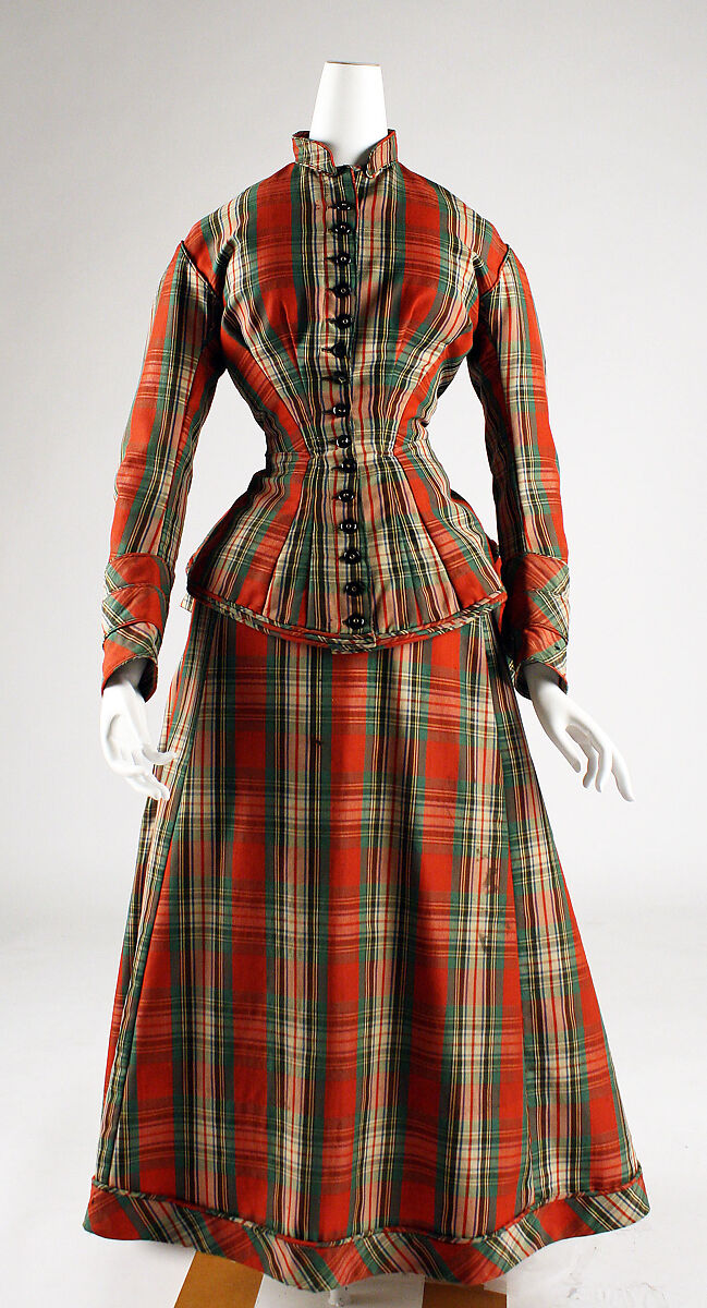 Dress, wool, American