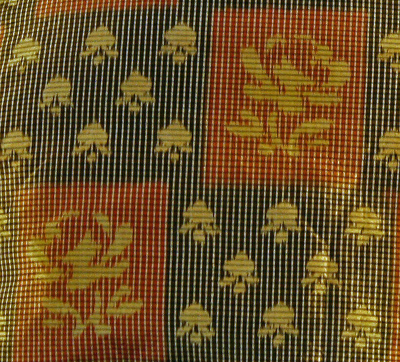 Dress, silk, American